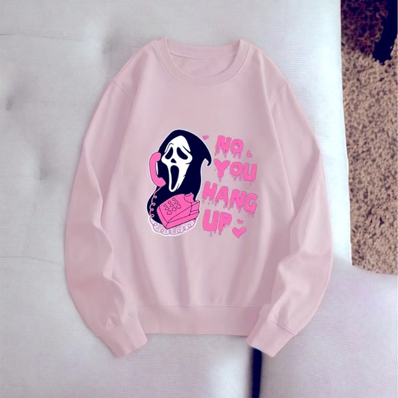 Pink Ghostface  sweater  (Scream movie ) - Picture 3 of 5